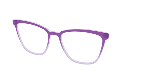 The Plum to Lilac Gradient Crystal