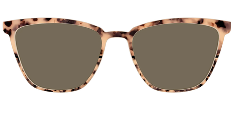 The Polarized Bisque Tortoise Split Sun Top