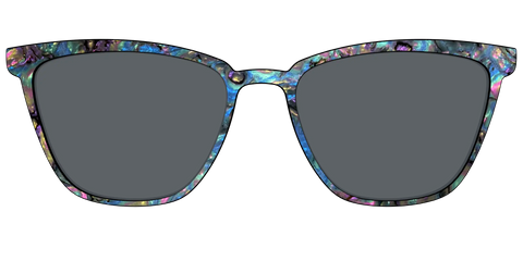 The Polarized Midnight Abalone Sun Top