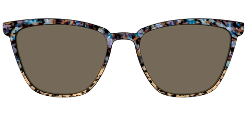 The Polarized Oasis Tortoise Split Sun Top