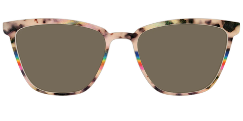 The Polarized Prism Split Tortoise Sun Top