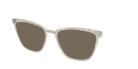 The Polarized White Quartz Pearl Sun Top