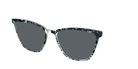 The Polarized Zebra Pearl Split Sun Top