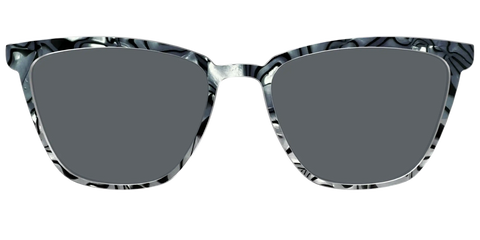 The Polarized Zebra Pearl Split Sun Top