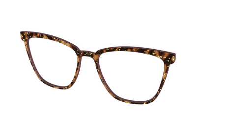 The Sandalwood Tortoise with Gold Foil
