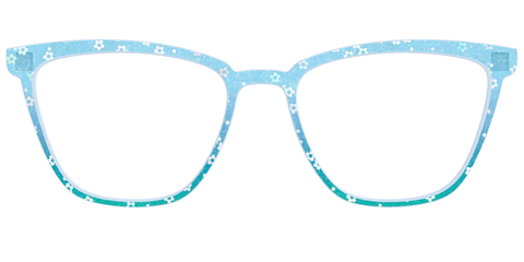 The Sky Blue Crystal with Daisy Glitter
