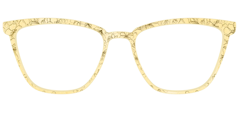The Yellow Shimmer Petals with Gold Foil