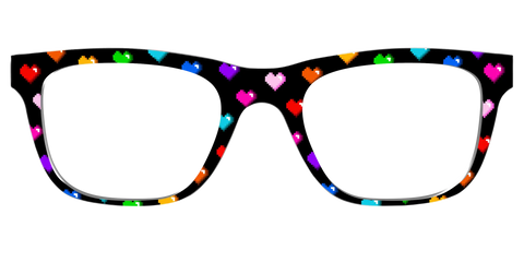 The 8-Bit Rainbow Hearts