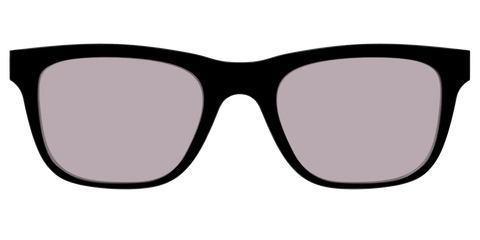 The Black with Gray Gaming Lens