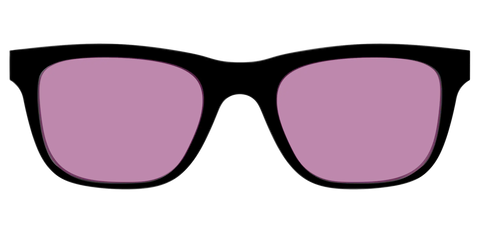 The Black with Pink Racquet Sport Lens