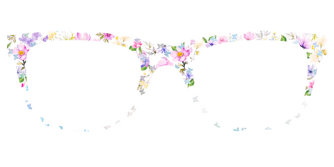 The Delicate Flower Crown with Butterfly Glitter
