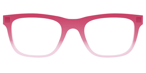 The Flamingo to Blush Gradient Crystal