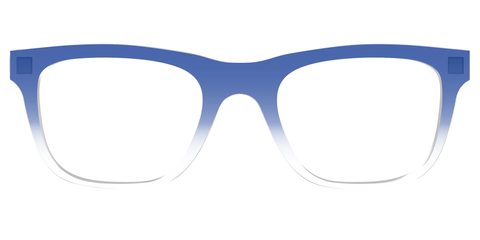 The Indigo Gradient Crystal