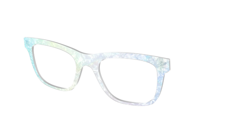 The Iridescent Pearl Marble Crystal