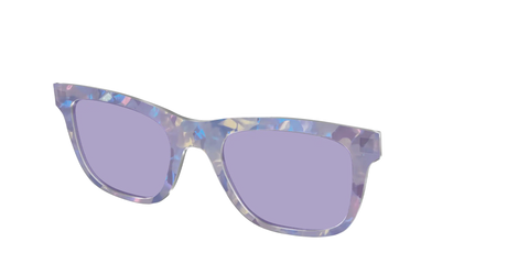 The Lavender Pearl Tort With Celestial Purple Lens