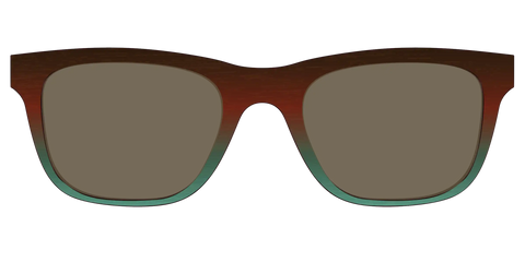The Polarized Mahogany to Juniper Woodgrain Sun Top