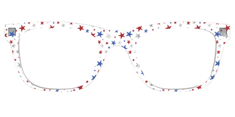 The Multi Stars Crystal with Silver Foil