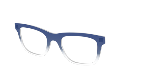 The Navy Gradient Crystal