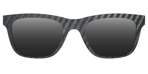 The Polarized Obsidian Stripe Sun Top