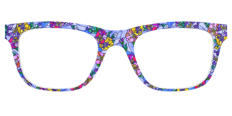 The Pansy Stained Glass