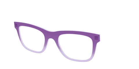 The Plum to Lilac Gradient Crystal