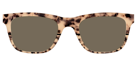 The Polarized Bisque Tortoise Split Sun Top