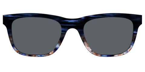 The Polarized Blue Horn Tortoise Sun Top