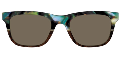The Polarized Mirage Split with Gold Foil Sun Top
