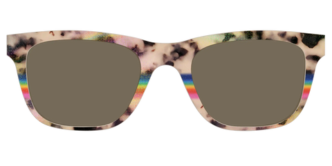 The Polarized Prism Split Tortoise Sun Top