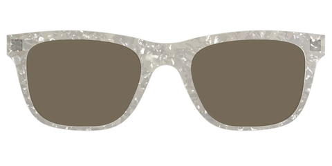 The Polarized White Quartz Pearl Sun Top