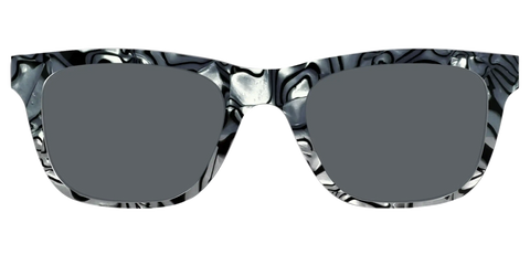 The Polarized Zebra Pearl Split Sun Top