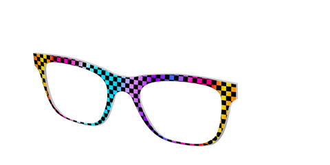 The Rainbow Checkerboard