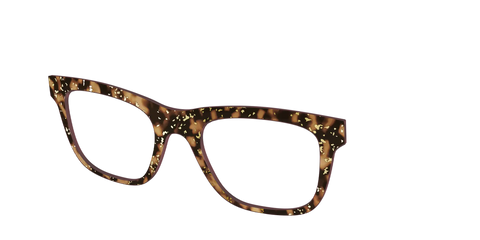The Sandalwood Tortoise with Gold Foil