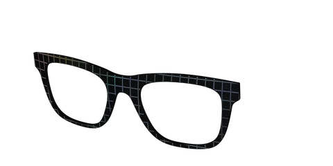 The Silver Iridescent Grid