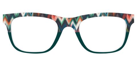 The Teal Ikat Split