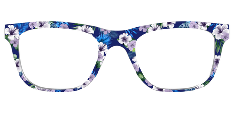 The Tropical Blue Blossoms