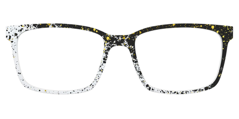 The Black & White Splatter
