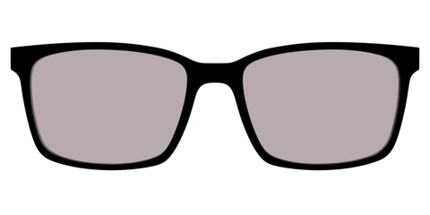 The Black with Gray Gaming Lens