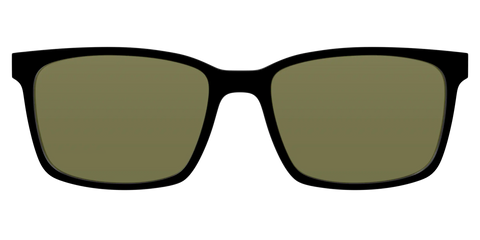 The Black with Green Racquet Sport Lens