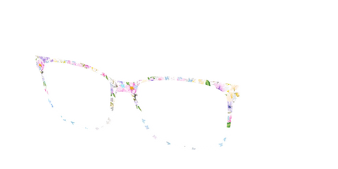 The Delicate Flower Crown with Butterfly Glitter