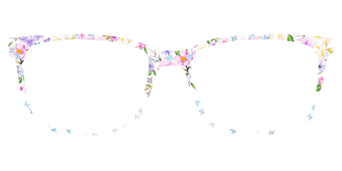 The Delicate Flower Crown with Butterfly Glitter