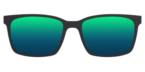 The Polarized Green Reflective Sun Top