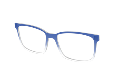 The Indigo Gradient Crystal
