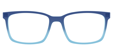 The Indigo to Sky Blue Gradient Crystal