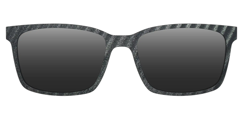 The Polarized Obsidian Stripe Sun Top
