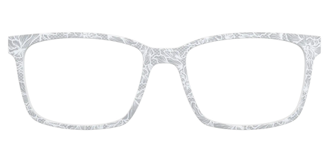 The Pale Gray Floral Lace