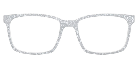 The Pale Gray Medallion Lace