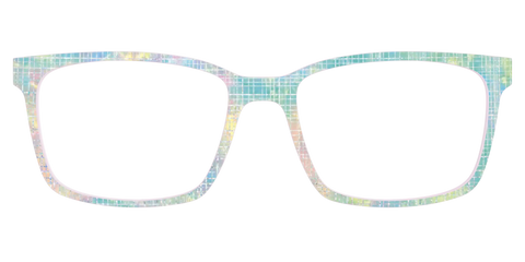 The Pastel Gradient with Holographic Hatching