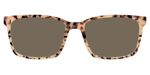 The Polarized Bisque Tortoise Split Sun Top