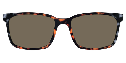 The Polarized Gray & Amber Tortoise Sun Top